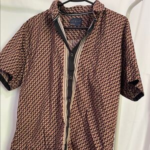 Men's Geometric Pattern Shirt